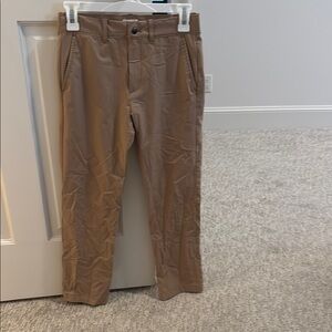 Almost new khaki size 10 Crewcuts performance/golf pants